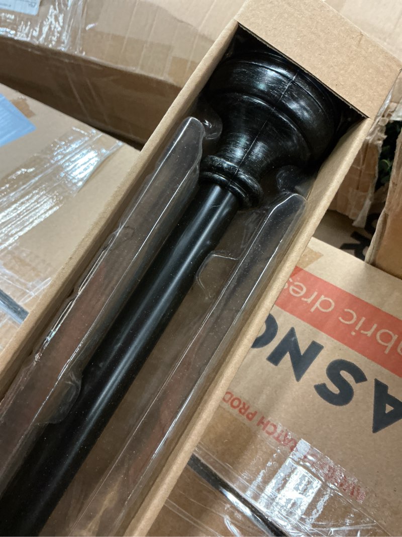 Condition photo showing Good Condition for Achim Home Furnishings RDBFD66120 Rod & Finial, 66-Inch Extends to 120-Inch, Buono