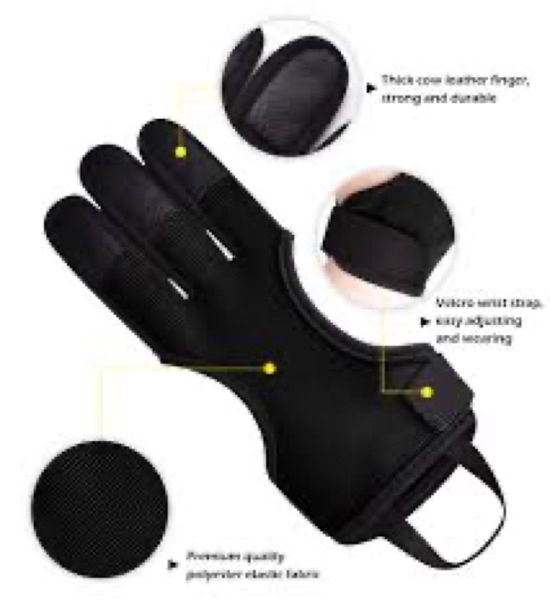 Chinfun archery gloves