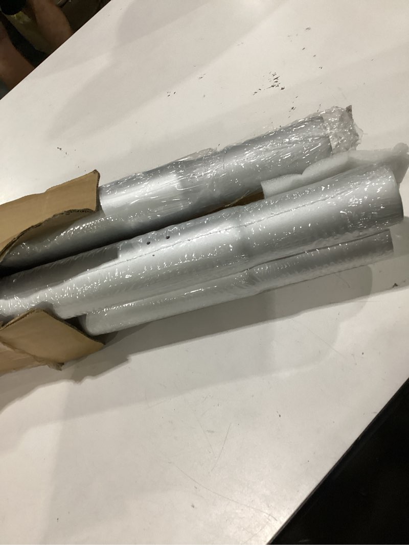 Condition photo showing As Is for nelxinjo heavy duty 25ft flag pole -13 gauge extra thick aluminum flagpole kit for house yard - 80 mph wind tested.