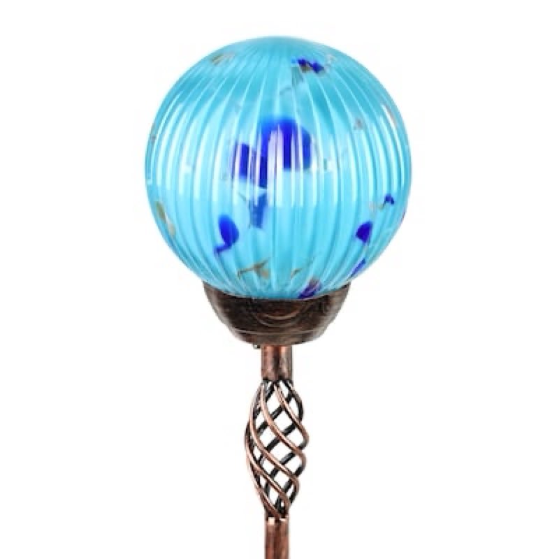 Exhart 30-in MultiColor Metal Solar Traditional Stake