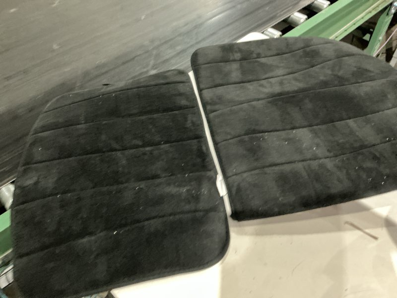 Condition photo showing As Is for similarly ))run helix bathroom rugs set 2 piece thick chenille bath mats, soft quick dry plush absorbent bath