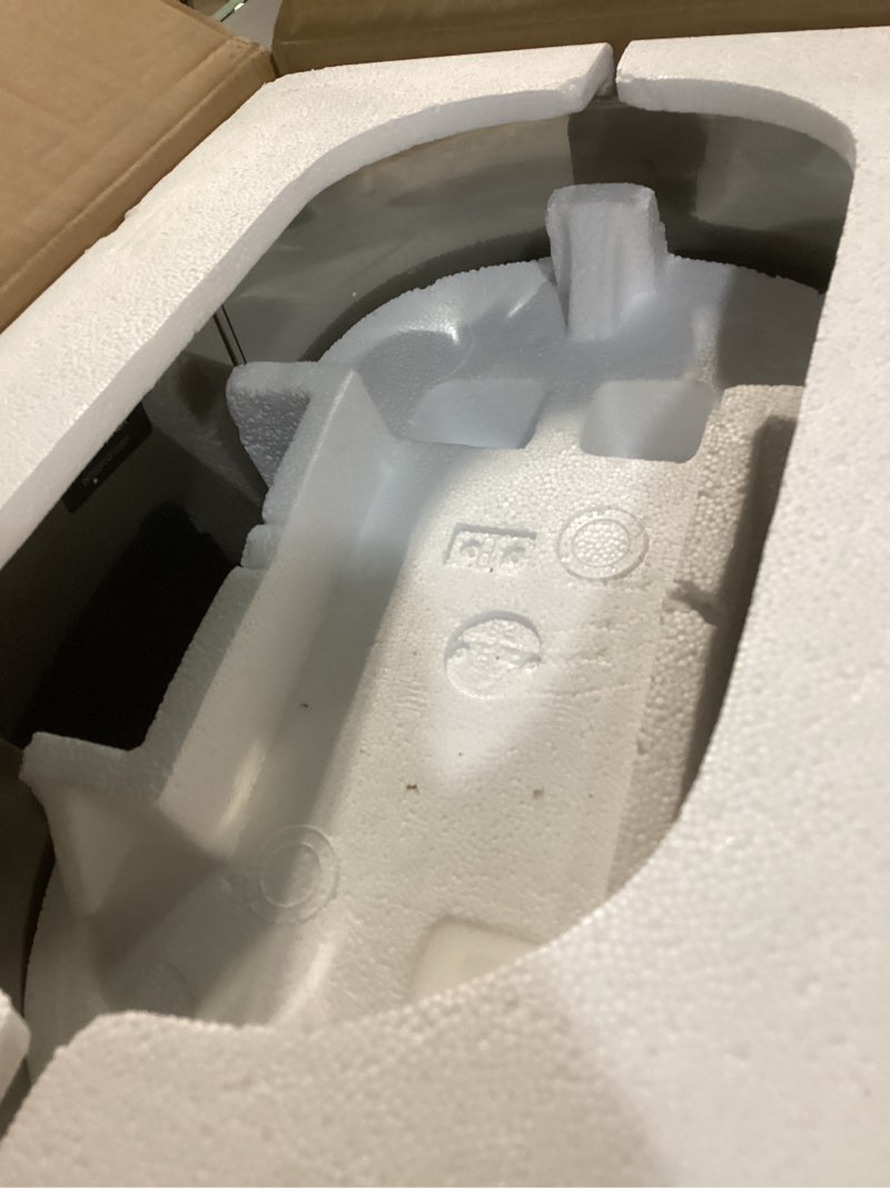 Condition photo showing Good Condition for sensorcan 13 gallon sensor trash can with wheels and absorbx odor control system, stainless steel, oval shape automatic kitchen and office garbage bin (powered by battery or optional ac adapter) light silver