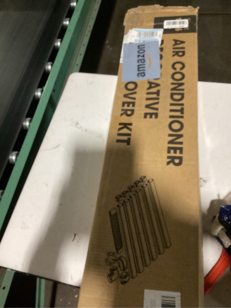 Condition photo showing Good Condition for 4'' 23ft mini split line set cover kit for minisplit ductless linset air conditioners and heat pumps, central ac decorative upgraded uv-proof strong & durability pvc pipe 4'' x 23ft