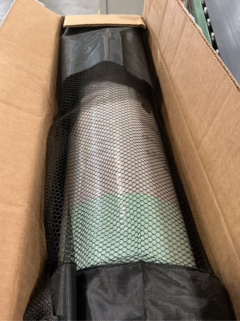 Condition photo showing As Is for UMINEUX Yoga Mat Extra Thick 1/3'' & 2/5" Non Slip Yoga Mats for Women Eco Friendly TPE Fitness Exercise Mat with Carrying Sling & Storage Bag 72"x24"x1/3" Matcha Green & Gray