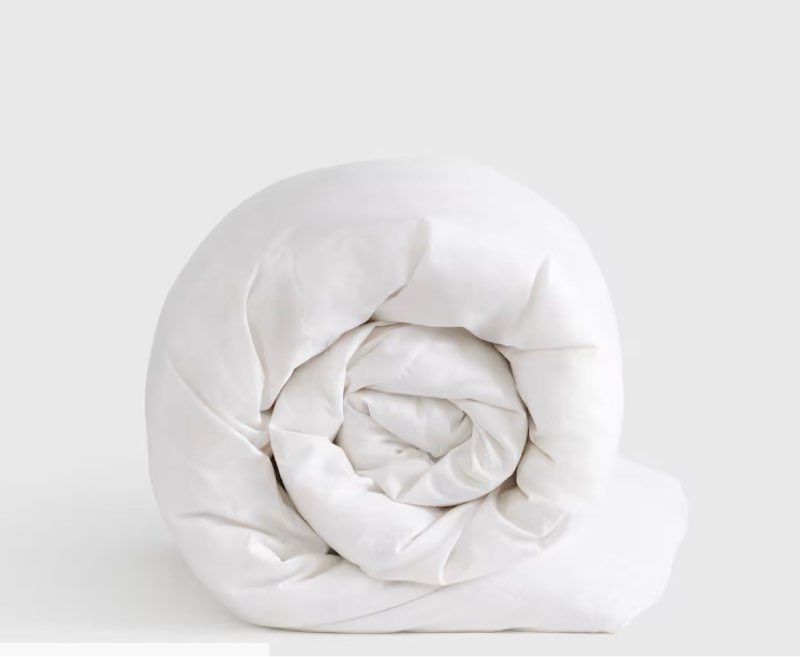 lightweight luxe goose down duvet insert twin