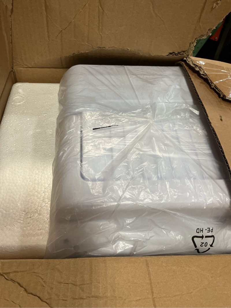 Condition photo showing As Is for 10l incubator, 35-148? bacteria incubator, thermostatic cabinet incubator for lab general purpose, petri dishes, seed, 12v/110v