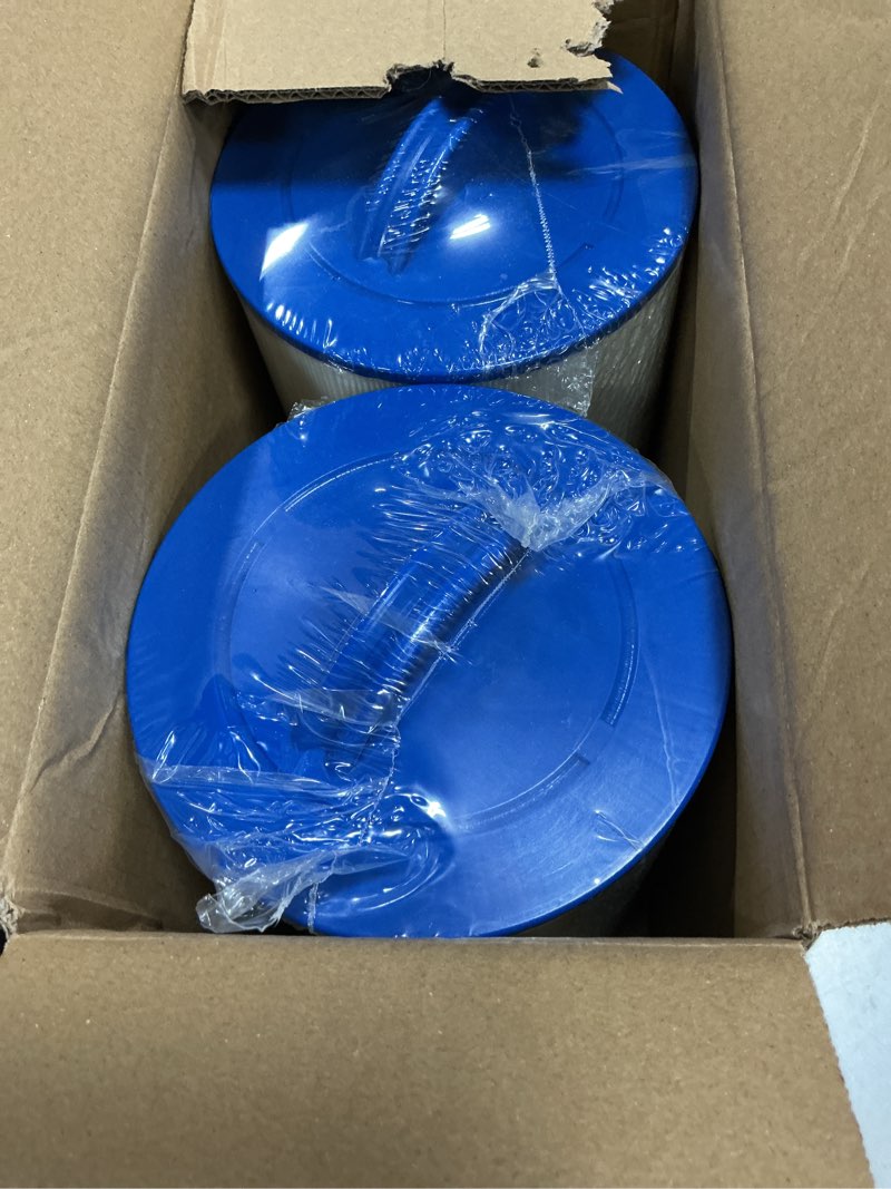 Condition photo showing New/Like New for spa filter compatible with 6ch-940, pww50p3, 817-0050, 25252, 03fil1400, fc-0359, 45 sq.ft, 2 pack
