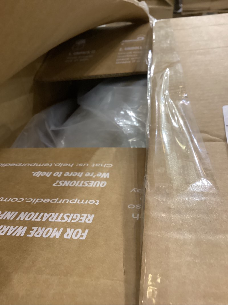 Condition photo showing New/Like New for Tempur-Pedic TEMPUR-Adapt + Cooling 3-Inch Queen Mattress Topper Medium Luxury Premium Foam, Washable Cover, Medium Cooling Topper,White Queen 3" + Cooling