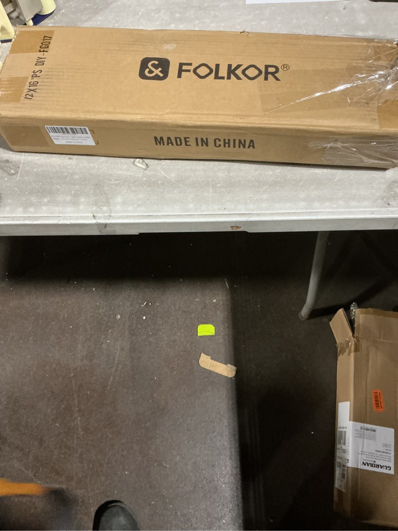 Condition photo showing New/Like New for FOLKOR Canvas Frame for 12x16 Vintage Wall Art Prints, No Cover & Backing, DIY Plein Air Frames for 