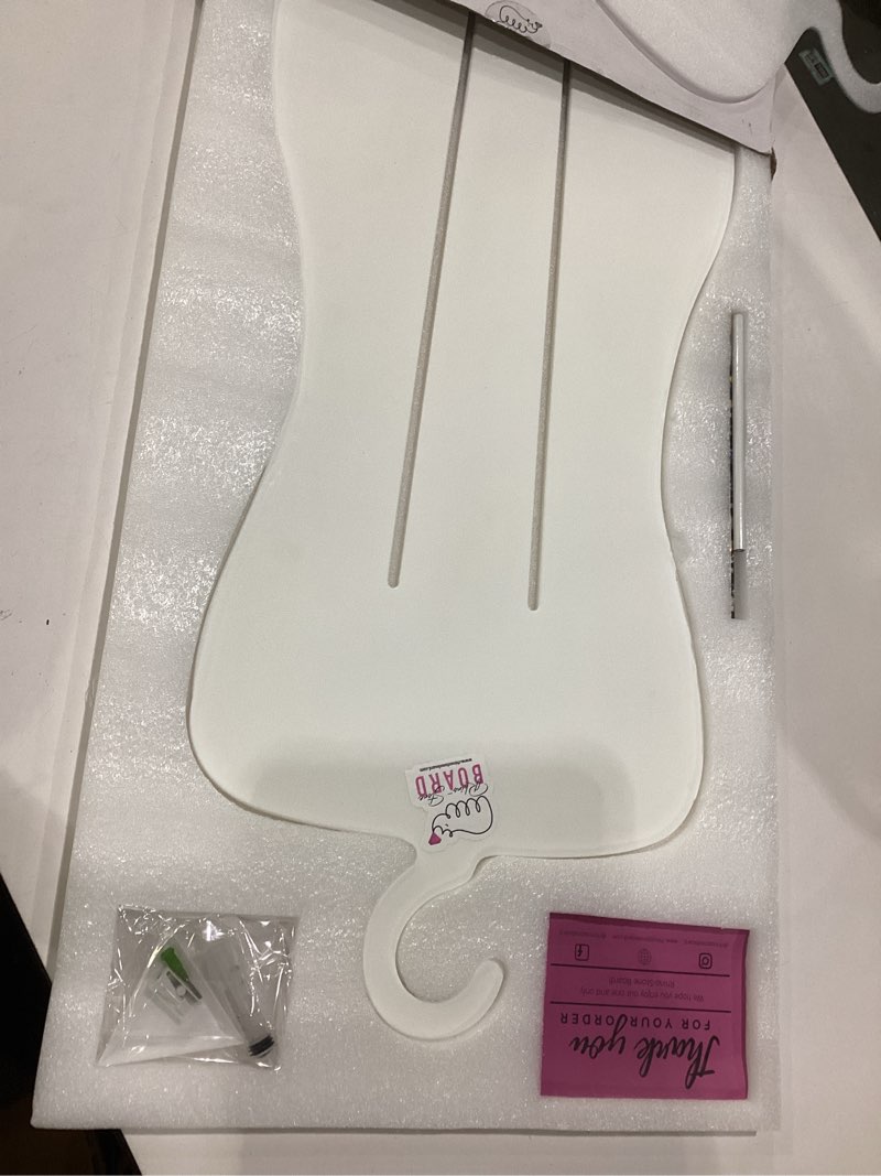 Condition photo showing As Is for kinetic bands - rhino-stone board - unique non-stick design rhinestone board | add flat back hot fixed rhinestones to any dance or gymnastics costume/uniform - bedazzle fabric crafts child