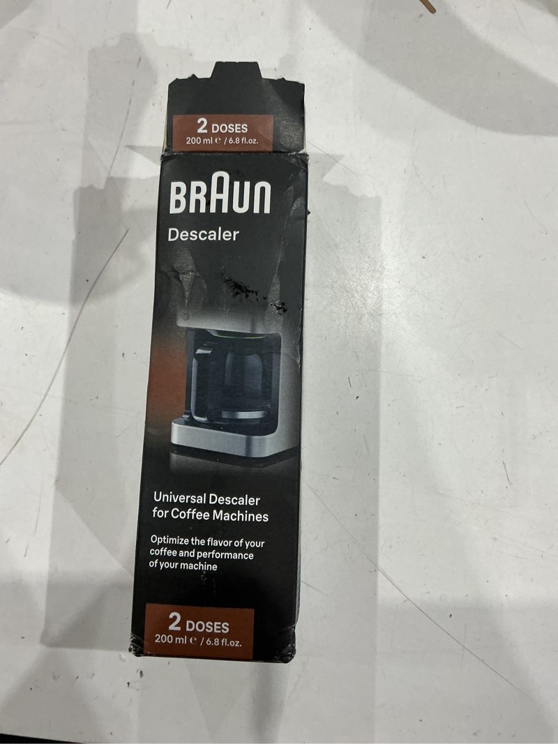Condition photo showing Good Condition for braun coffee maker descaling solution (200ml)
