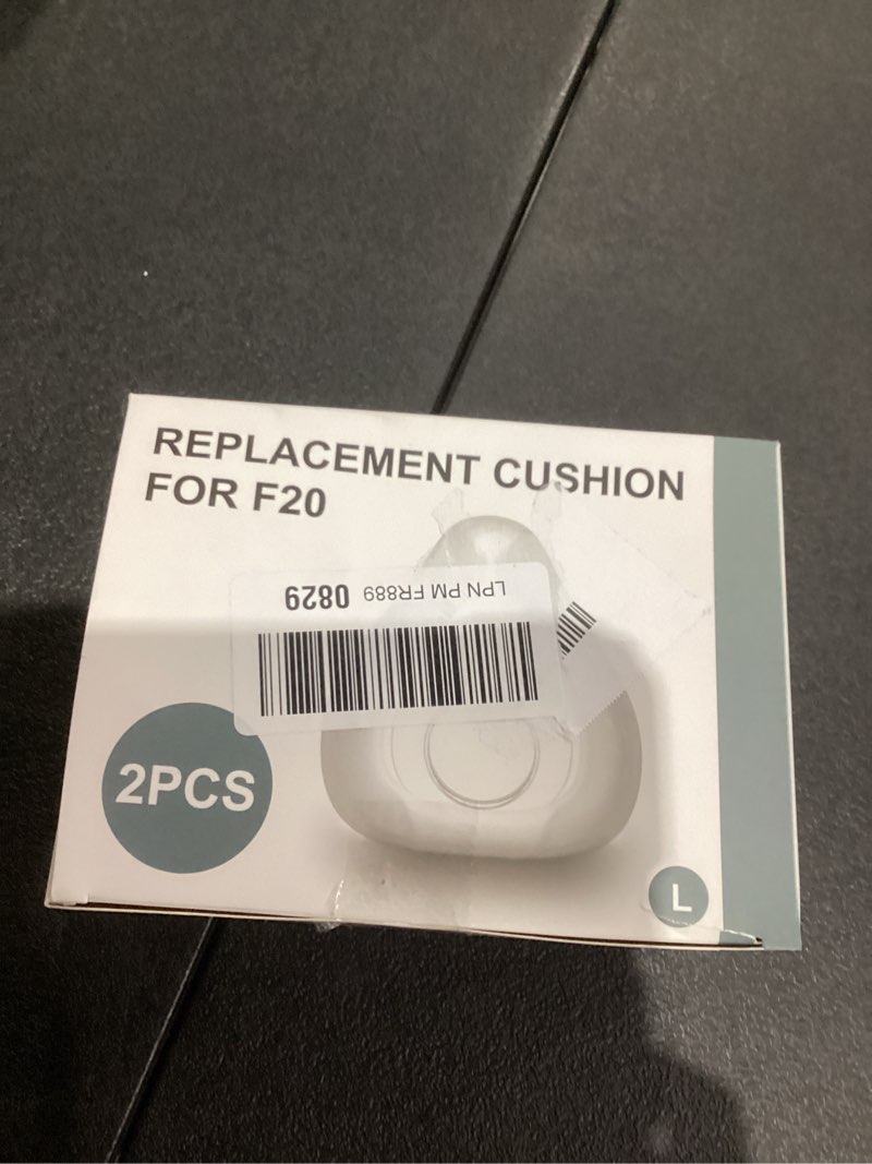 Condition photo showing New/Like New for 2 Pack Replacement Cushion Compatible with F20 AirFit AirTouch CPAP Mask, Premium and Snug Fit, Soft and Durable Material, Covers Nose and Mouth (Large)