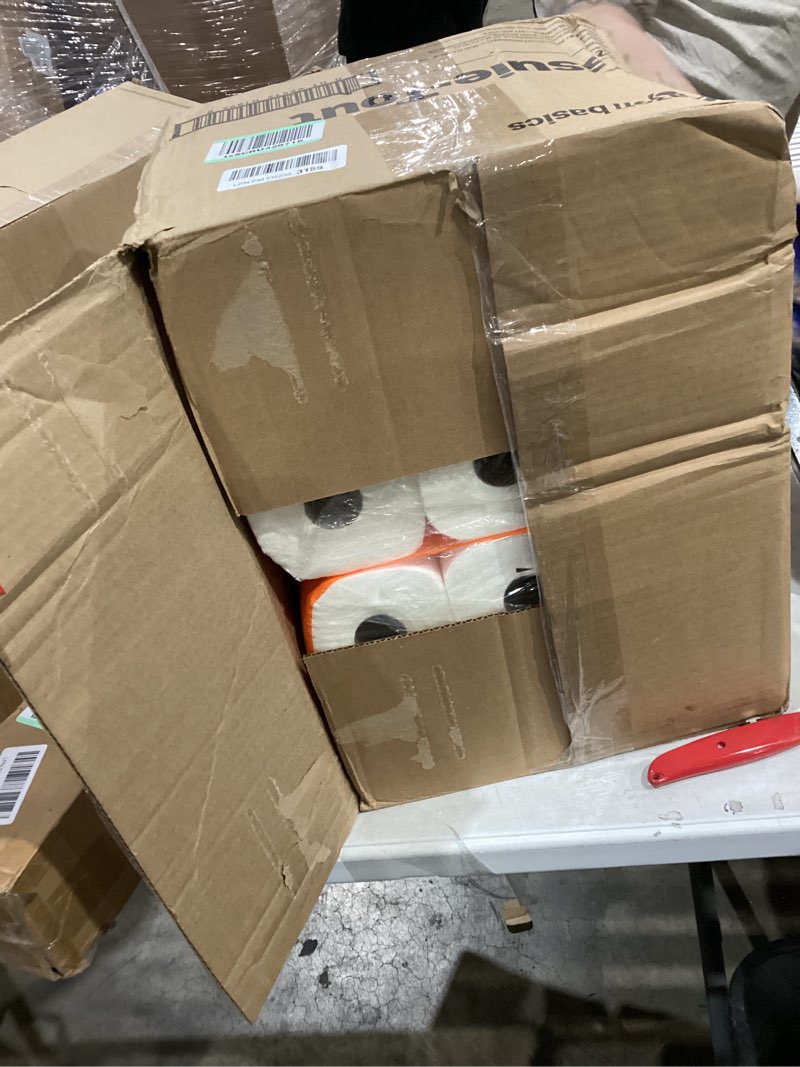 Condition photo showing New/Like New for Amazon Basics FSC-Certified 2-Ply Flex-Sheets Paper Towels, 150 Sheets per Roll, 12 Basics Rolls = 32 Regular Rolls XXL 150 sheet (Pack of 12)