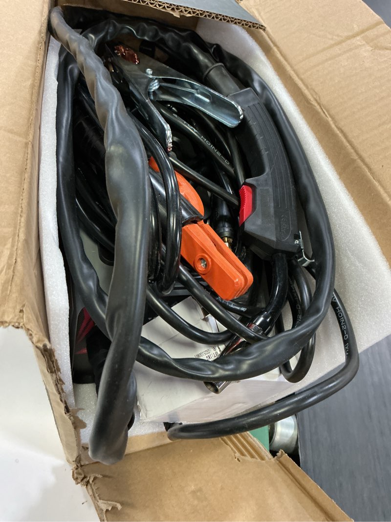 Condition photo showing As Is for AWT 140Amp MIG Welder Flux Core MIG Welder/Stick/Lift TIG 3 in 1 Welding Machine, Welder Machine 110V With Synergy IGBT Inverter, Portable Gasless Welder Equipment