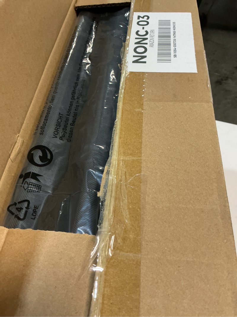 Condition photo showing New/Like New for folding dog ramp for car suv truck, 17.3" x 63" portable pet ramp for large dogs, lightweight non-slip dog car ramp, sturdy dog ramp for cars and high beds, easy to carry and store upgraded 63" l x 17.2" w
