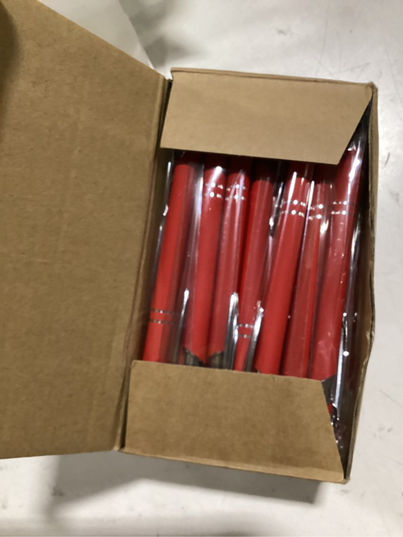 Condition photo showing Good Condition for zonon 38 pieces rubberized ballpoint pen with stylus tip stylish metal pen capacitive styli with soft rubberized grip, black ink for most devices(red)