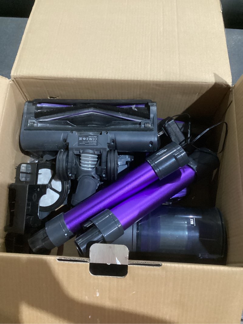 Condition photo showing As Is for Redroad Cordless Vacuum Cleaner 55,000Pa 70Mins Vacuum Cleaner 150,000PRM, 18-Layer Filtration Vacuum, Self-Standing Vacuum Cleaners for Home with 1600ml Cup for Pet Hair Carpet Hardwood Floor Car X18