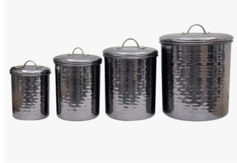 Stainless Steel Canister - Set of 4