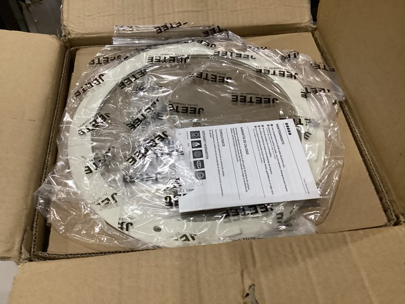 Condition photo showing Good Condition for jeetee pots and pans set non stick 17pcs, kitchen cookware sets with detachable handle, induction nonstick cookware set with removable handle, stackable rv cookware, oven safe, pfas/pfoa free, beige