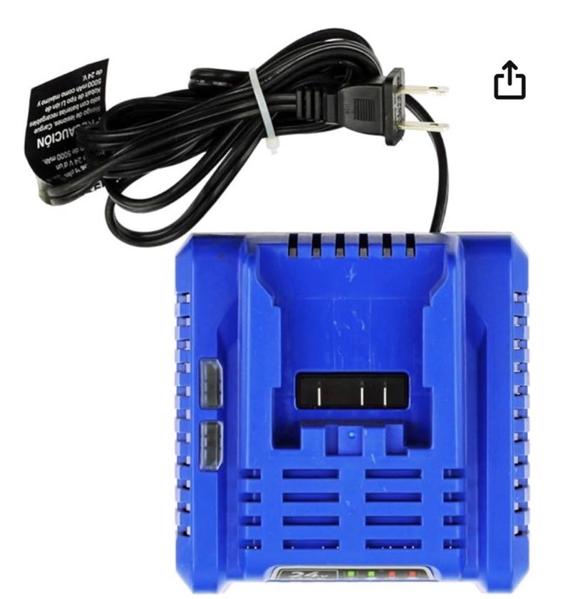 kobalt krc 2445-03 24-volt lithium ion battery charger for cordless tools