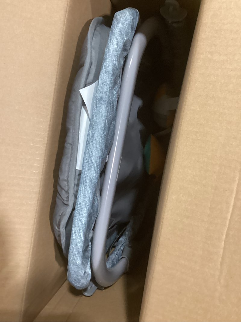 Condition photo showing Good Condition for Summer Infant 2-in-1 Bouncer & Rocker Duo (Light Gray Tweed) Convenient and Portable Rocker and Bouncer for Babies Includes Soft Toys and Soothing Vibrations