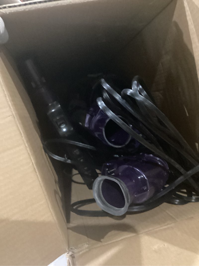 Condition photo showing As Is for shark powerdetect upright vacuum cleaner with hepa filter, heavy duty vacuum with powerful suction for pet hair pickup, duoclean technology, powered lift-away, ideal for carpets & hardfloors, az4002 powerdetect w/ odor neutralizer