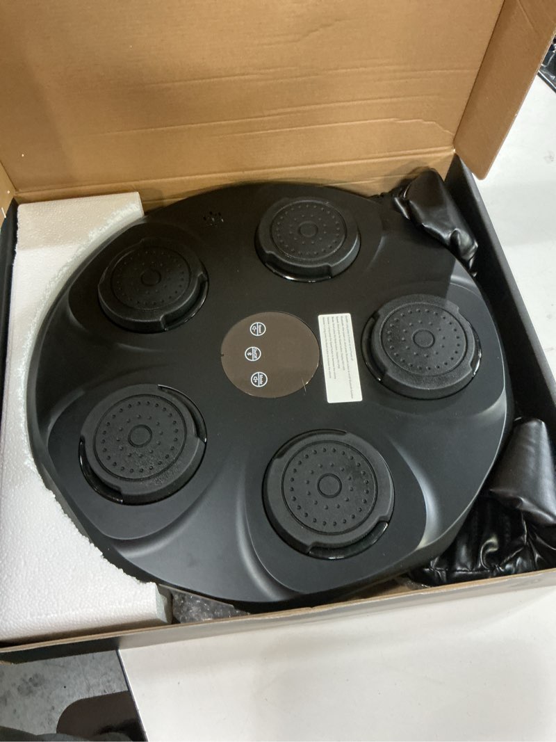 Condition photo showing New/Like New for Music Boxing Machine, Interactive Punching Trainer with Boxing Gloves, Large Size Wall Mounted Electronic Boxing Target for Adult Kids, 9 Modes & 9 Speeds