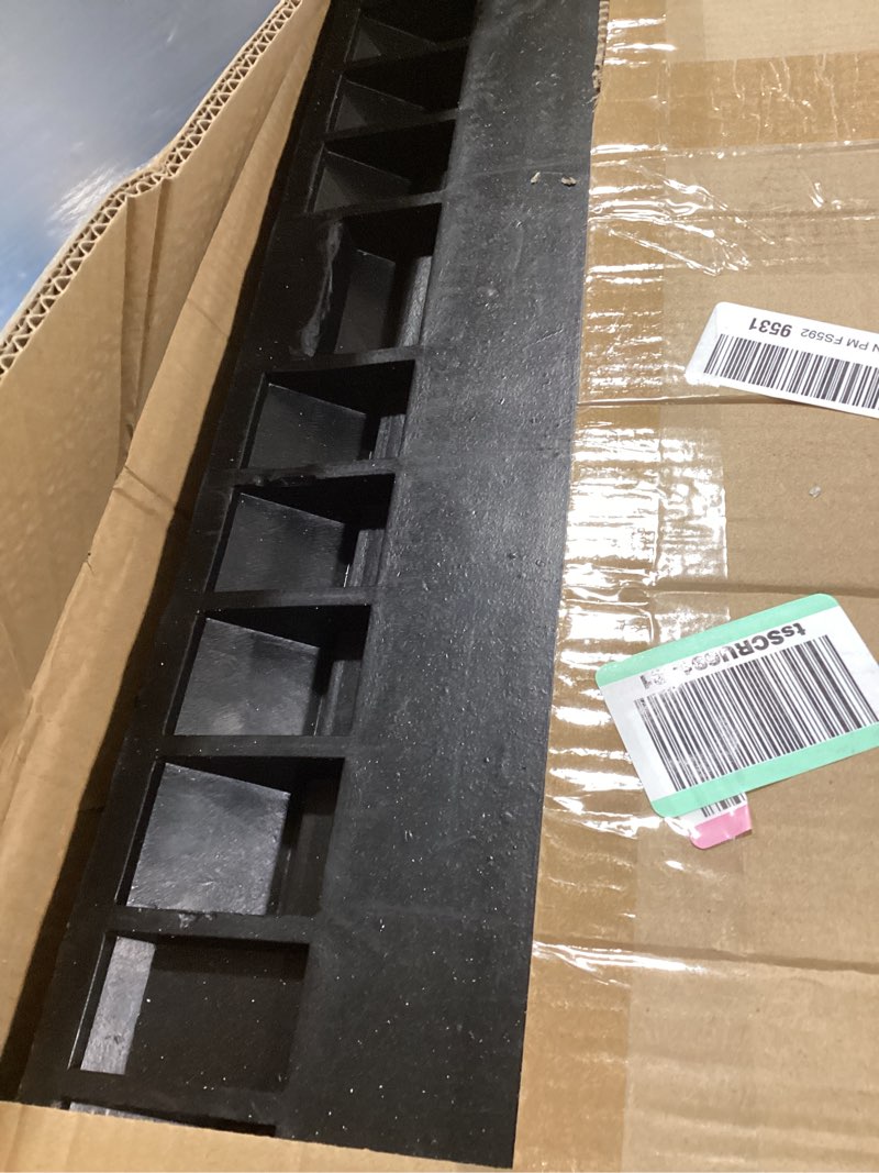 Condition photo showing Good Condition for cxrcy cable ramp 2 pack of 3 channel pvc rubber cable protector, 44000lbs capacity heavy duty speed bumps hose cord protector ramps for wire hose pipe hider driveway outdoor