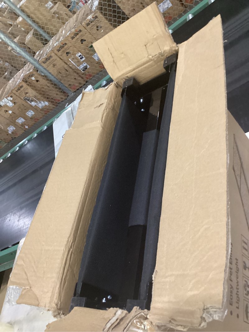 Condition photo showing Good Condition for dog ramp for car 71" l x 17" w, foldable pet ramp for large dogs with non-slip rug surface, portable dog car ramp for suv, truck & vehicle, heavy-duty aluminum pet loading ramp supports 250 lbs