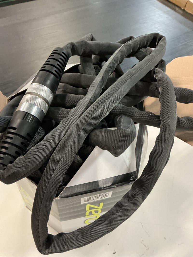 Condition photo showing As Is for teknor apex zero-g 5/8 in. d x 100 ft. l heavy duty commercial grade garden hose