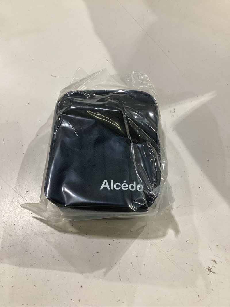 Condition photo showing New/Like New for alcedo blood pressure monitor for home use, automatic digital bp machine with large cuff for upper arm, lcd screen, 2x120 memory, talking function