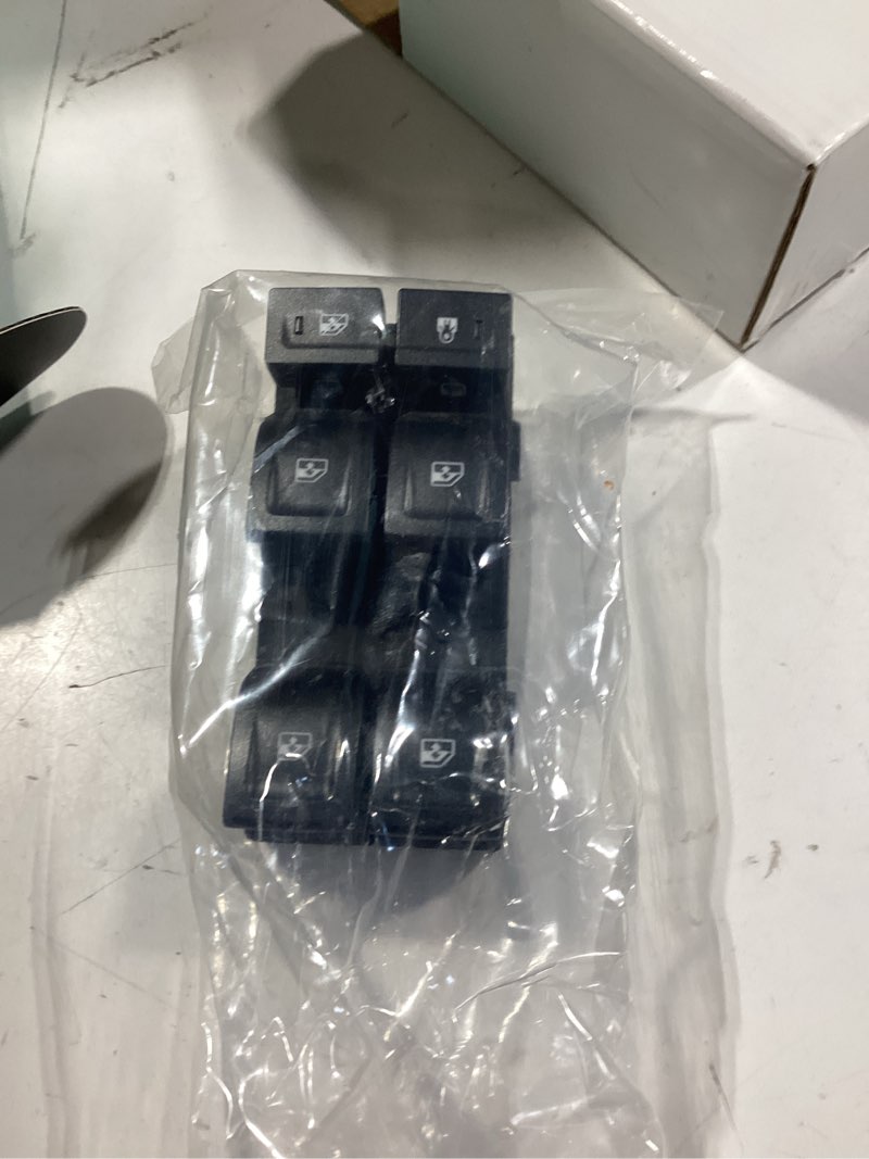 Condition photo showing Good Condition for master power window switch front left driver side door control | fit for 14-22 chevy colorado, silverado. gmc sierra, canyon & ats-v(crew cab, double cab, extended cab) | replaces# 23427098