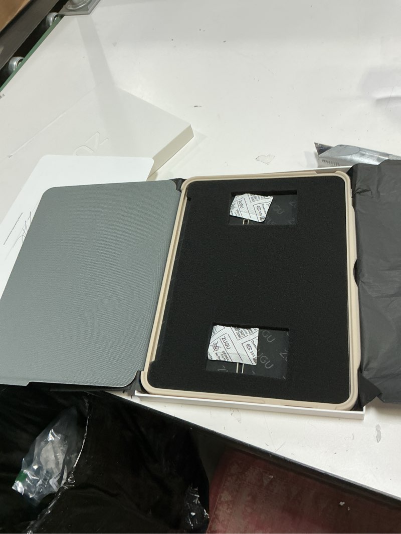 Condition photo showing Good Condition for ZUGU CASE for iPad A16 11th Generation 11 Inch (2025), 10th Gen 10.9 Inch (2022) Magnetic Stand & Sleep/Wake Cover, Model #s A3354, A3355, A3356, A2696, A2757, A2777, Sand