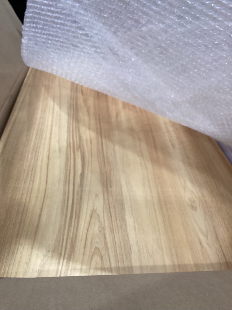 Condition photo showing Good Condition for Hoolerry 5 Pcs Wire Shelf Covers Foamed PVC Wire Rack Covers for Removable Closet (Not Wood) Pantry Shelves for Cabinet Bathroom Kitchen Shelving Decoration(Wood Color,27x16inch) 27x16inch Wood Color