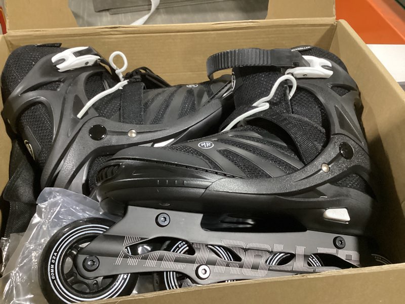 Condition photo showing Good Condition for metroller women inline skates men skates for adult female male adjustable inline skates for teens boys x-large - adult (9-12women/7-10.5men) white