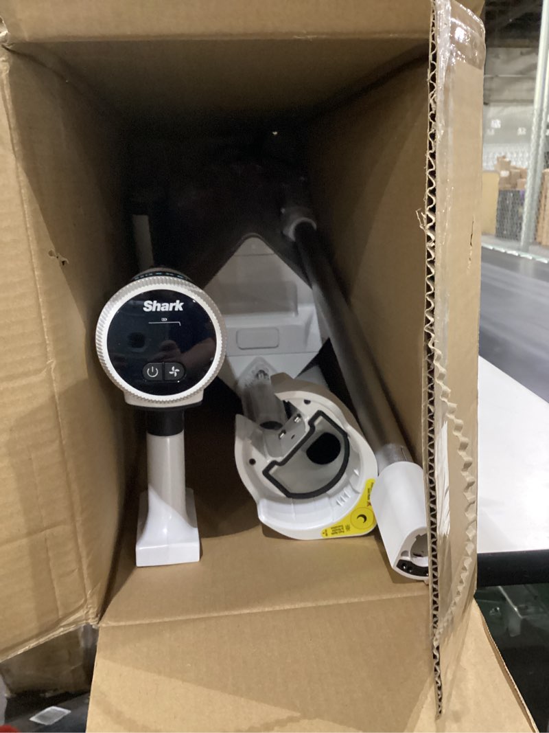 Condition photo showing Good Condition for USED NOT TESTED Shark Clean & Empty Cordless Stick Vacuum – Lightweight Cordless Vacuum with Auto-Empty System, HEPA Filter, Portable, Rechargeable, Exclusive Motorized Hand Tool for Pet Hair, BU3523 Clean & Empty (Premium)