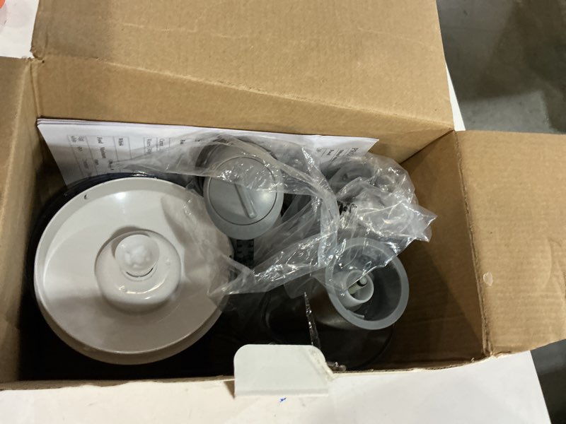 Condition photo showing As Is for Immersion Hand Blender, UTALENT 5-in-1 8-Speed Immersion Blender with 500ml Food Grinder, 600ml Container,Milk Frother,Egg Whisk,Puree Infant Food, Smoothies, Sauces and Soups - White