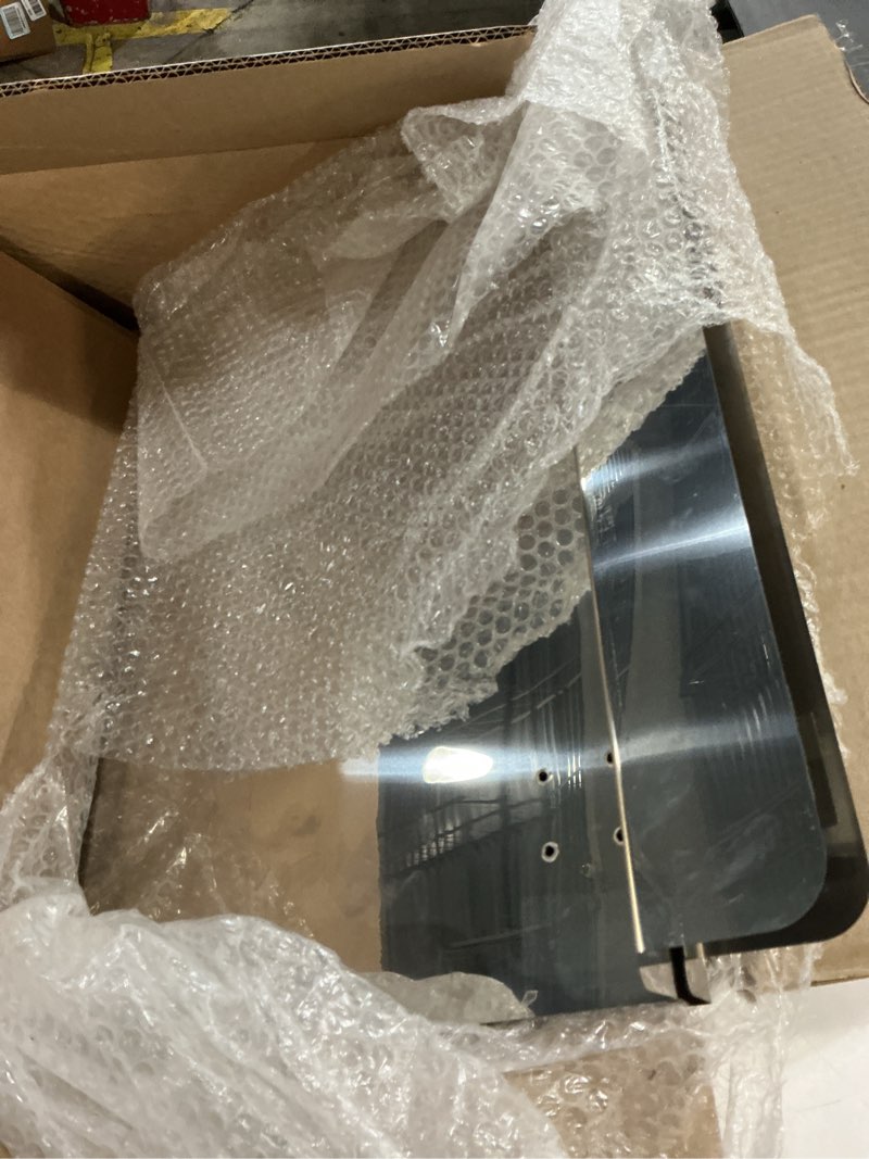 Condition photo showing Good Condition for 2 Packs Stainless Steel Fryer Splash Guard Commercial Splatter Guard Side Stove Splash Guard for Stop Oil from Splattering (20-1/2 W x 13.5 H) 20-1/2" W x 13.5" H