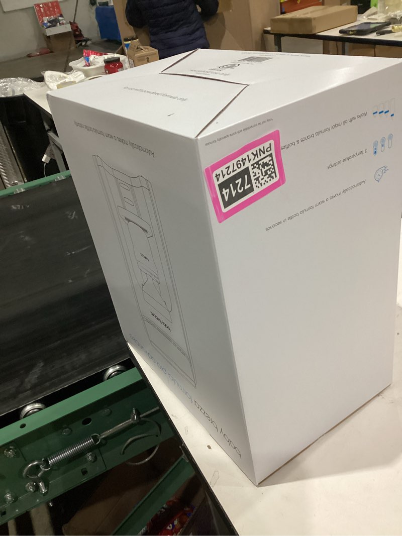 Condition photo showing New/Like New for Baby Brezza New and Improved Formula Pro Advanced Formula Dispenser Machine - Automatically Mix a Warm Formula Bottle Instantly - Easily Make Bottle with Automatic Powder Blending, Charcoal