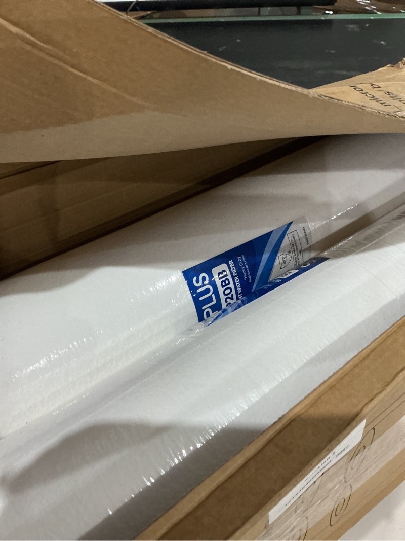 Condition photo showing Good Condition for pureplus 1 micron 20" x 4.5" whole house sediment home water filter replacement cartridge, compatible with dgd-2501-20, ap810-2, p1-20bb, fp25b, fpmb-bb1-20, sdc-45-2001, 4 pack 1-micron filtration 4 count (pack of 1)