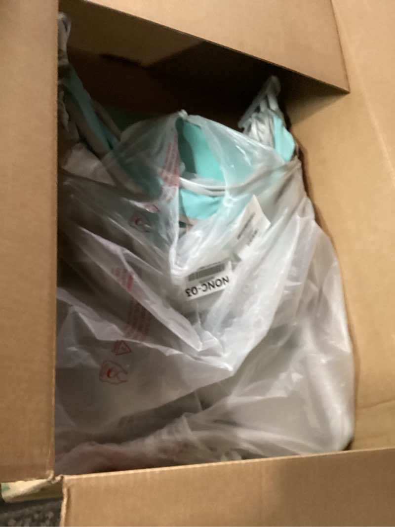 Condition photo showing New/Like New for Ingenuity: ity by Ingenuity Swingity Swing Easy-Fold Portable Baby Swing, 0-9 Months Up to 20 lbs (Goji)