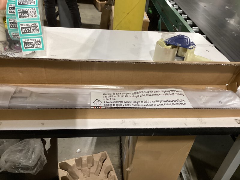 Condition photo showing New/Like New for Blinds for Indoor Windows 1" Vinyl L-Shaped Slats Cordless Mini Blinds for Home, 30" W × 36" H - White White 30" W × 36" H