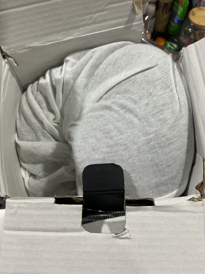 Condition photo showing Good Condition for harborest cooling cube pillow - side sleeper pillow for neck and shoulder pain, memory foam pillow cube pro with adjustable firmness,24"x12"x6" white-ice thick-24"x12"x6"