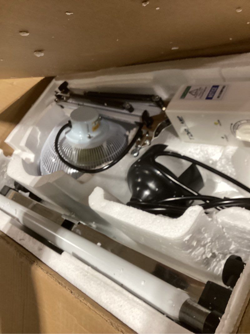 Condition photo showing As Is for TDP Far Infrared Mineral Heat Lamp, 250W Far Infrared Light, 5-Stage Timer Control, Anti-Burn, Relieves Body and Facial Pain. Not tested