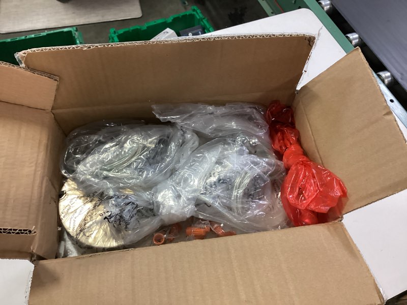 Condition photo showing New/Like New for AKEZON Modern Glass Pendant Light 2 Pack, Adjustable Hanging Pendant Lighting Kitchen Lights Island 