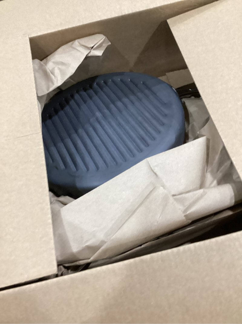 Condition photo showing As Is for Cuisinart Chef's Classic™ Nonstick Hard Anodized 12" Round Grill Pan, 630C-30