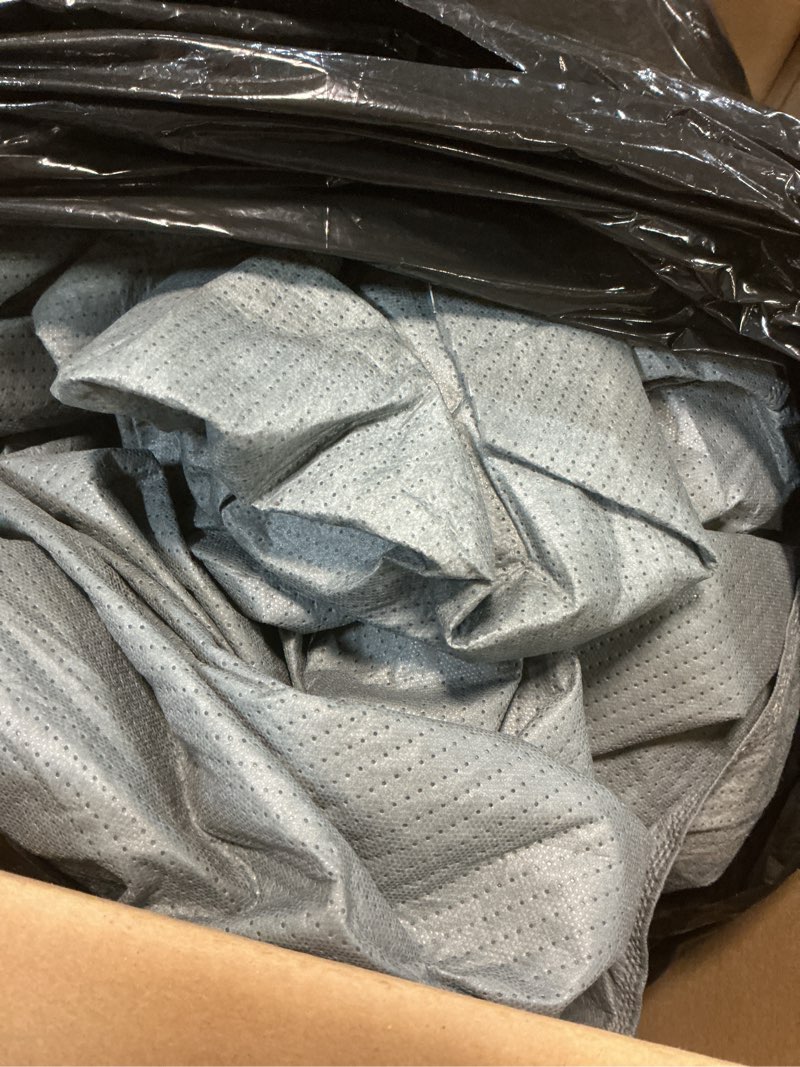 Condition photo showing Good Condition for budge vrb-3 rain barrier van cover, outdoor, waterproof, breathable, van cover fits vans up to 228” l x 72" w x 72" h, gray, size v3: fits up to 19' size v3: fits up to 19' 6"