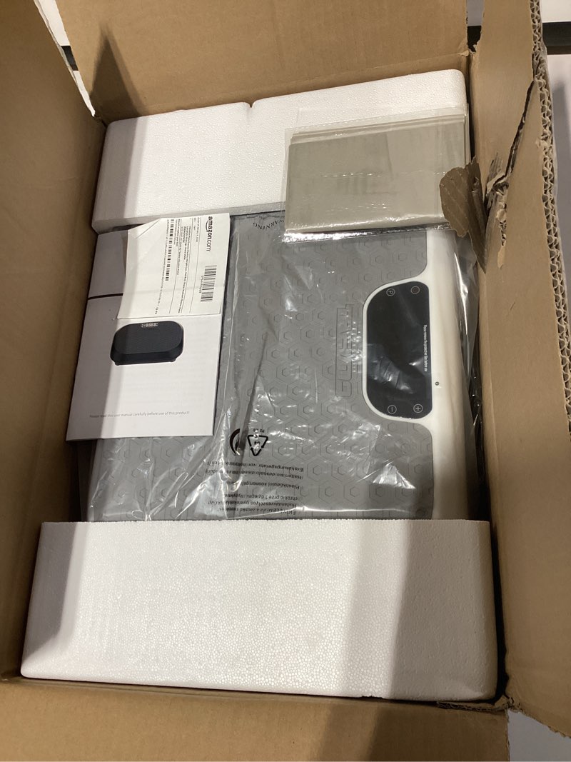 Condition photo showing Good Condition for Vibration Plate Exercise Machine Weight Loss, Full Body Shaker Workout Vibration Plates Lymphatic Drainage, Stand Shake Vibrating Plate for Women Men 450 Lbs Capacity Fitness Platform(Coconut White)