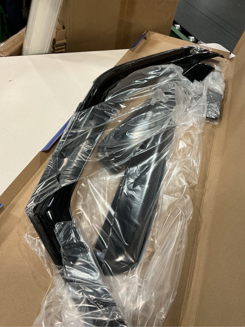 Condition photo showing As Is for goodyear in-channel shatterproof side window deflectors