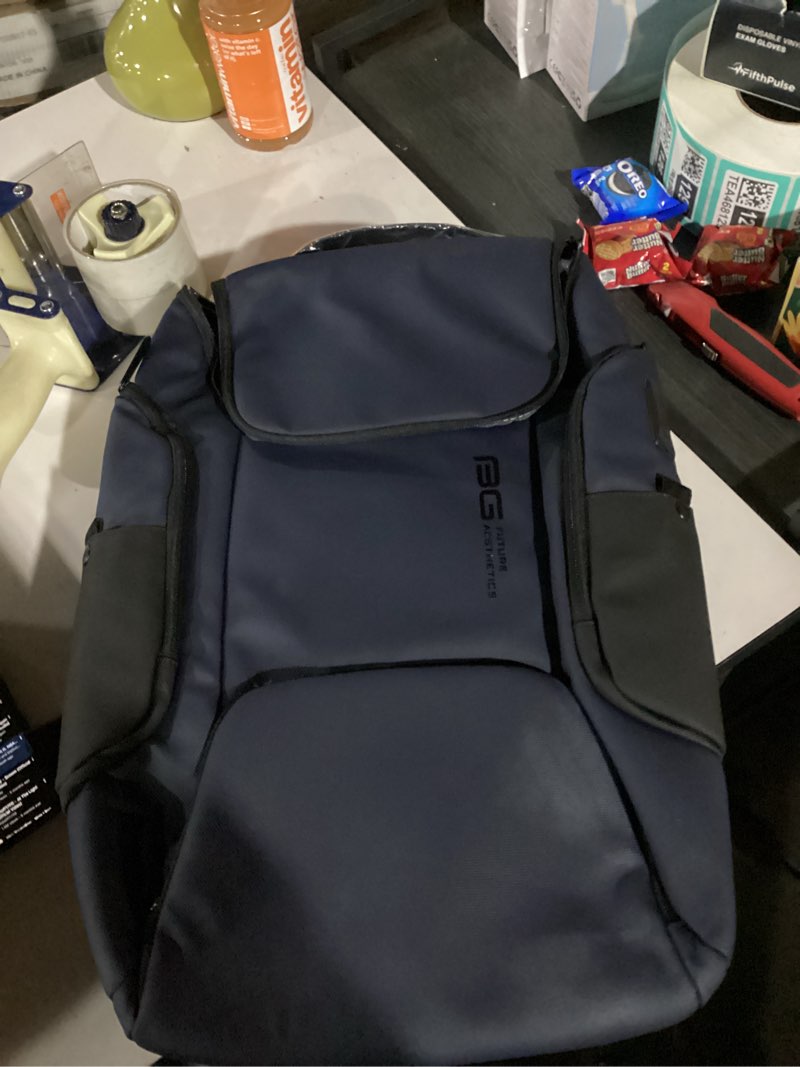 Condition photo showing Good Condition for BANGE Business Smart Backpack Waterproof fit 15.6 Inch Laptop Backpack with USB Charging Port,Travel Durable Backpack Large Blue